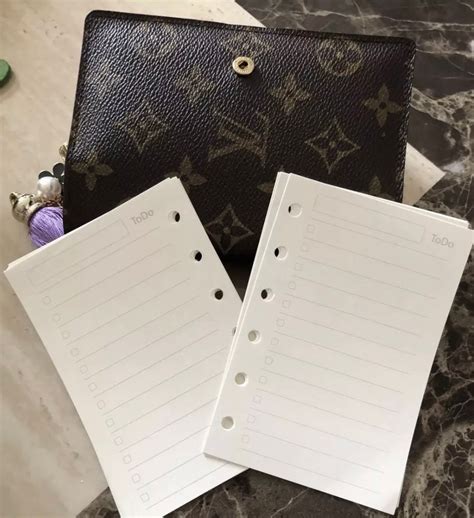 louis vuitton agenda pm refill|Louis Vuitton calendar refill.